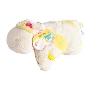 Pillow Pet Cow Scented Banana Stuffed Animal Plush 18” NEW